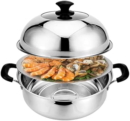 AIZYR 2 Tier Steam Pot