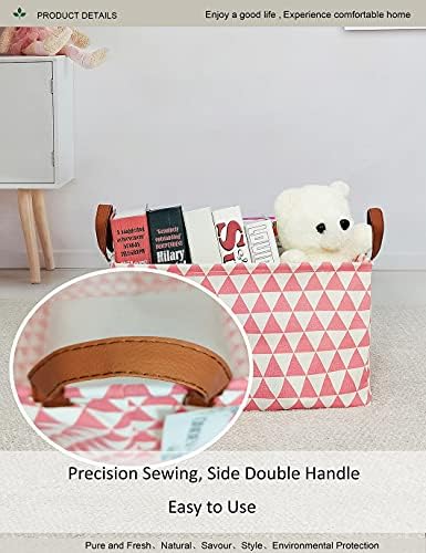 Rectangle Storage Basket Functional Stylish