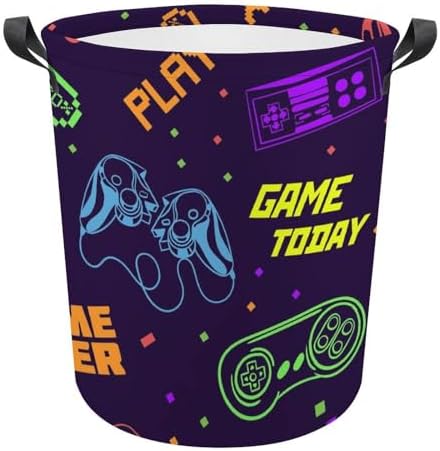 Game Seamoose Patterned Storage Basket for Kids and Adults