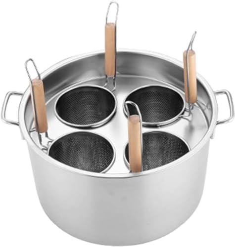 ZHDBD Pasta Cooker Set with Basket Insert and Lid