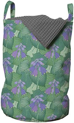 Stay Organized with the Ambesonne Botanical Laundry Basket
