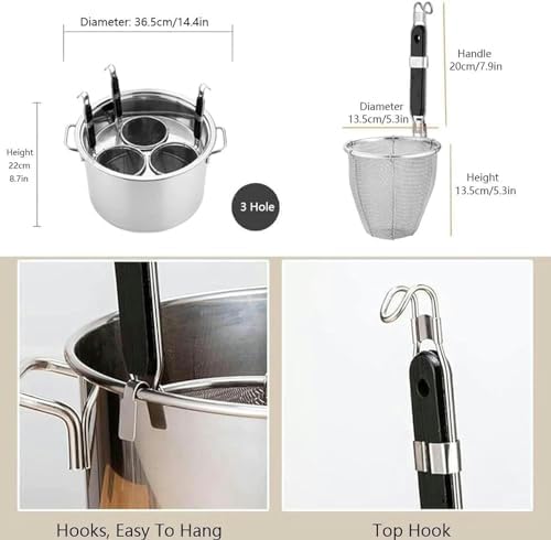 Efficient Multi-Use Pasta Pot