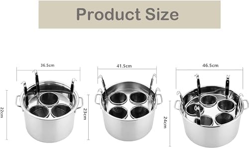 Stainless Steel Multi-Purpose Cooking Pot with Variations