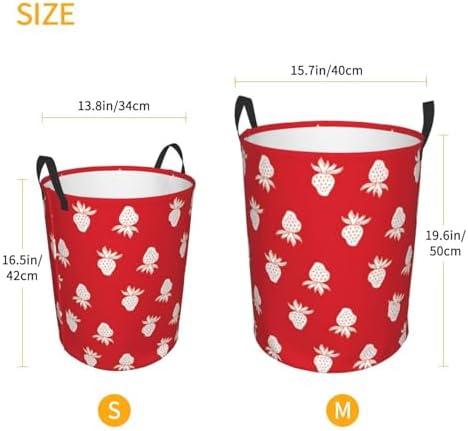 Eco-Friendly Foldable Laundry Hamper with Handles for Compact Storage
