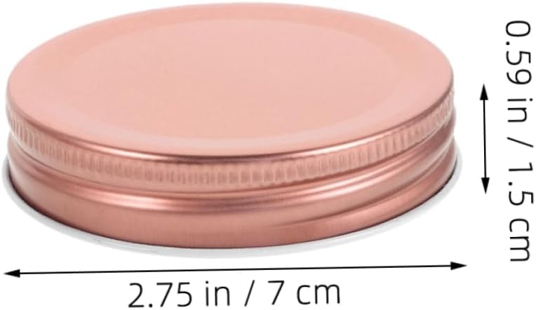 ZerodekoReusable Mason Jar lids 70mm Set of 24