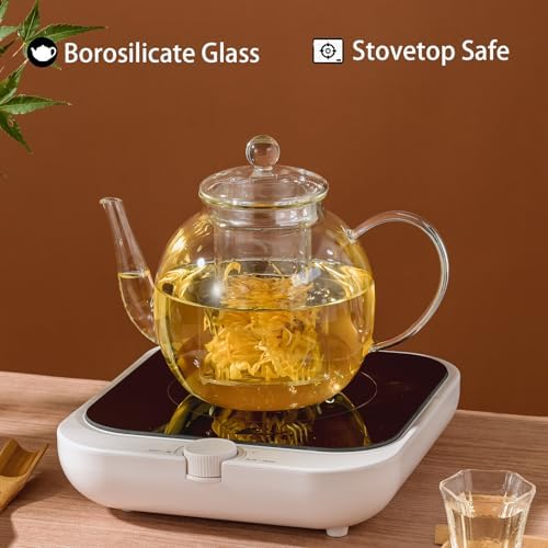 1530ml Glass Teapot with Infuser