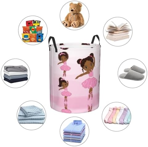 Gbuzozie Cute Laundry Hamper with Two Sizes and Handles