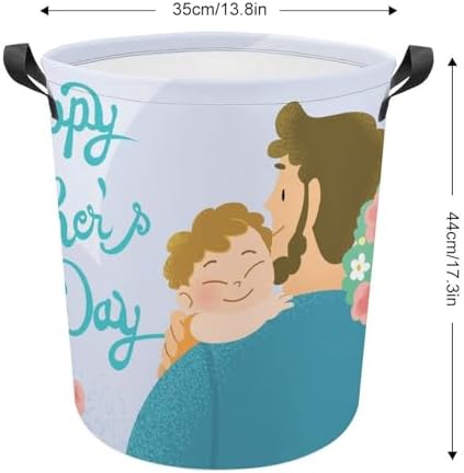 Happy Fathers Day Laundry Hamper