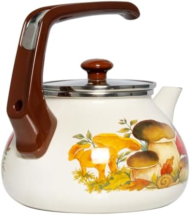 Enameled Aluminum Tea Kettle