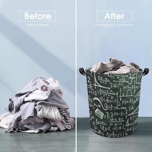 Maths Equation Vintage Laundry Baskets