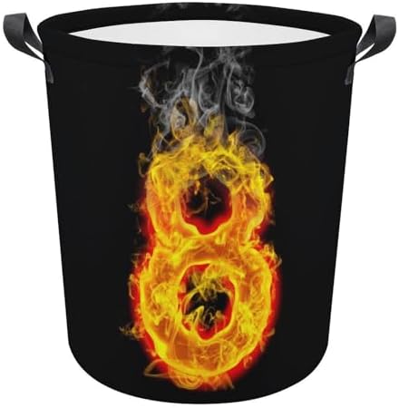 Fire Number 8 waterproof laundry hamper