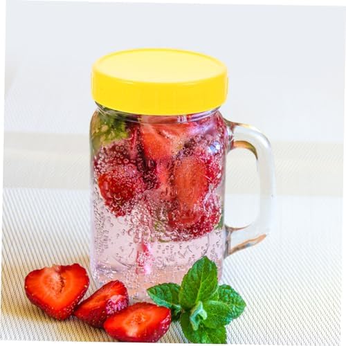 Mikinona Wide Mouth Jar Lid Sealed Durable for Canning Storage