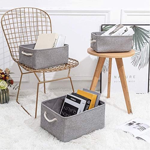 ZIUKENR Linen Art Dirty Clothes Basket Foldable Durable Storage Solution