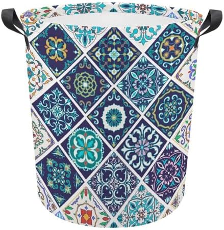 MEIKKO Patchwork Laundry Basket