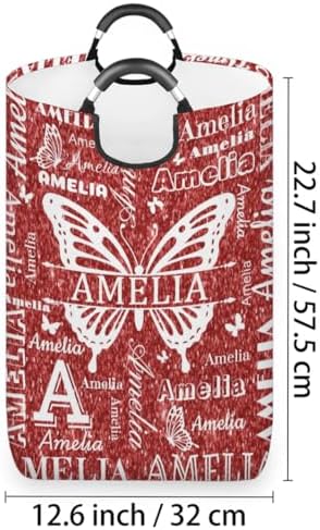 Stylish Ioracida Butterfly Laundry Hamper Bag