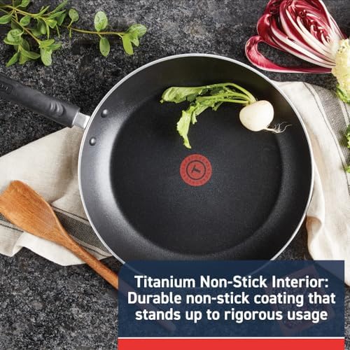 T-Fal Experience Nonstick 12-Piece Cookware Set Induction Oven Safe