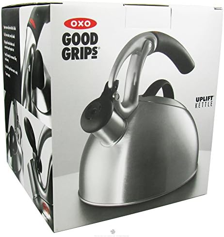 OXO Brew Uplift Tea Kettle 2 qt - Easy Tea Brewing Spoutillard Design