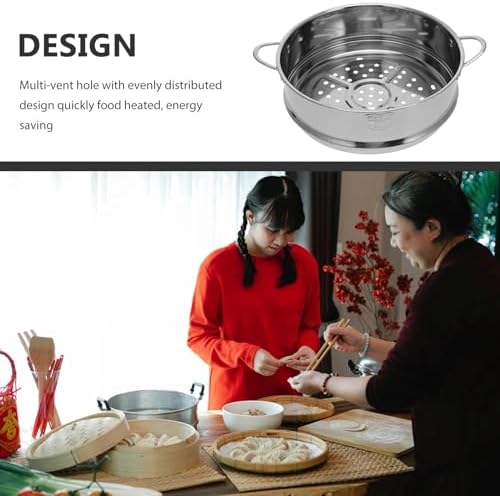 Stainless Steel 22cm Steamer Basket for Instant Pot