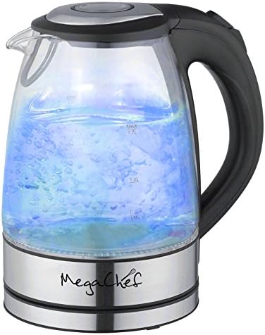 Megachef Stainless Steel Light-Up Tea Kettle 17L