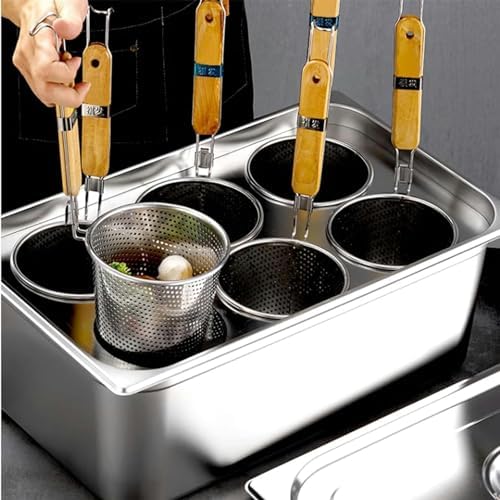 Wzglod Commercial Pasta Cooker Insert Set