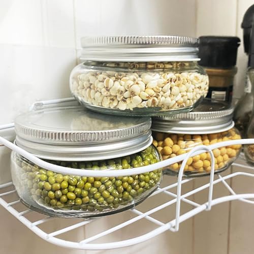 Perfect for PicklingWide Mouth Mason Jar Set of 8 oz