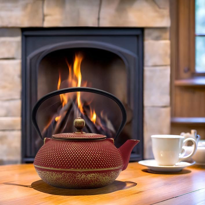 Cast Iron Tea Kettle