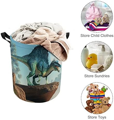 3D Spinosaurus Laundry Hamper Powerful Capacity Perfect for Home Storage