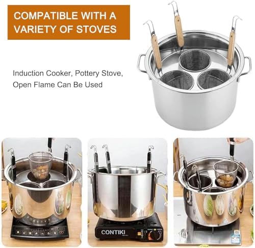 UNbit 201 Stainless Steel Pasta Cooker Insert Set