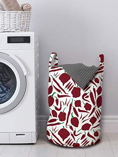 Ambesonne Peppers Laundry Bag