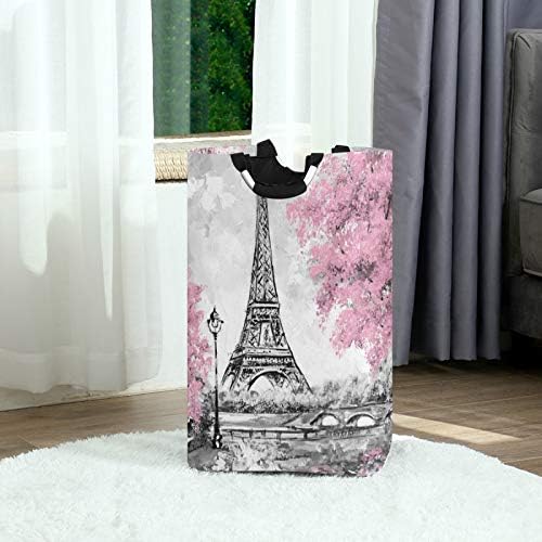 Large Water-Proof Collapsible Handle laundry hamper for Home Kitchen