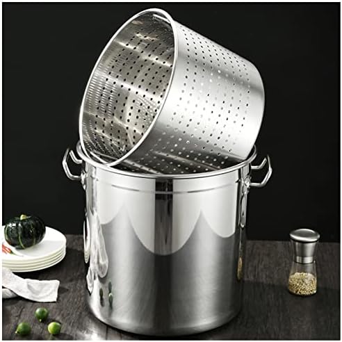 Stainless Steel Seafood Steamer Pot for BoilTamalate or Fry