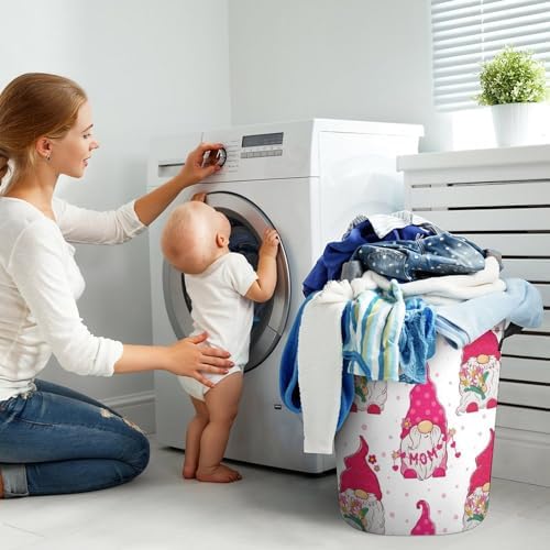 MEIKKO Collapsible Laundry Hamper for Family Storage