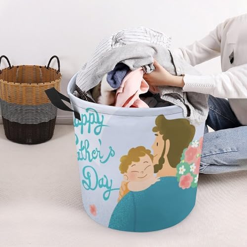Happy Fathers Day Laundry Hamper