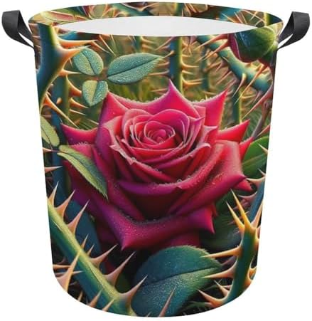 Rose Among Thorns Multi-Functional Laundry Hamper
