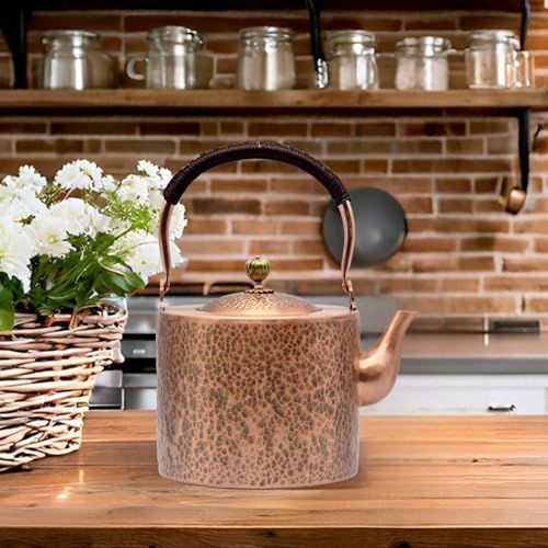 Sturdy Durable Copper Tea Pot