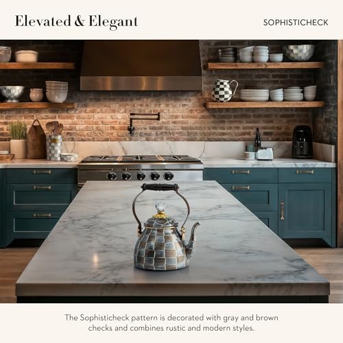 Limited-EdItion Sto 2-Qt Enameled Tea Kettle with Limited Edition Design