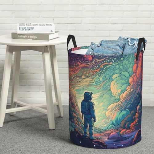 Bell Bottom Bettys Round Laundry Basket