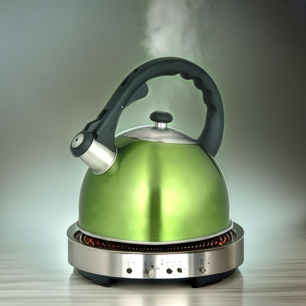 Creative Home Stainless Steel Whistling Tea Kettle