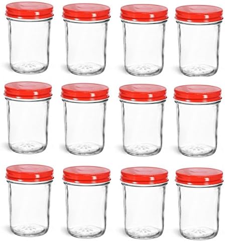 Nakpunar 12-Piece Mason Jars
