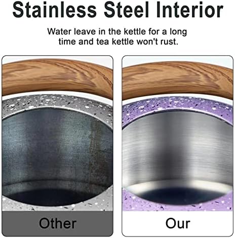 Sturdy Whistling Design Premium Stainless Steel Tea Kettle for Home Use