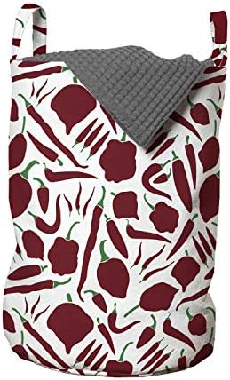 Ambesonne Peppers Laundry Bag