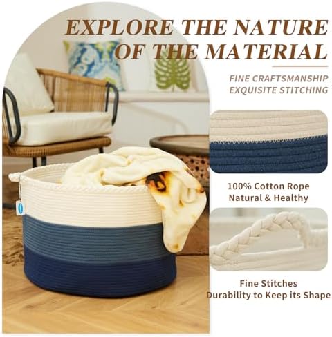 Stylish Storage Basket for Laundry More