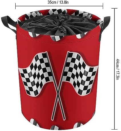 Race Car Racing Foldable Laundry Basket
