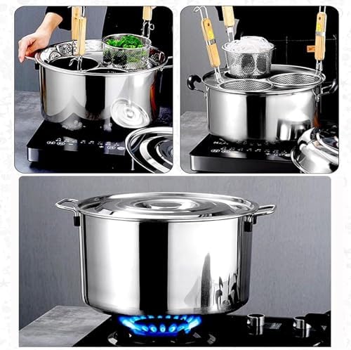 DAOUXIAOSP Stainless Steel Pasta Pot