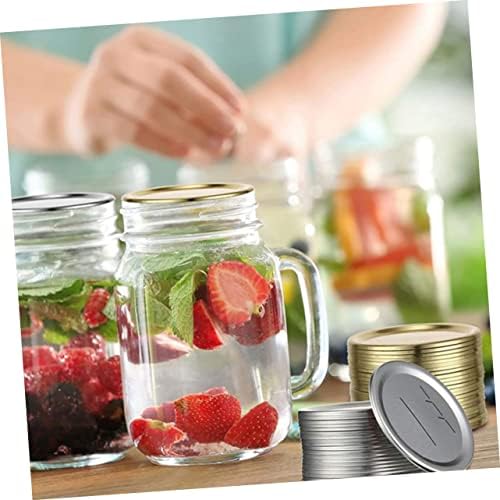 30 Mason Jar Lids Set Elegant Canning Covers for Your Mason Jars