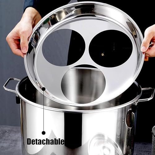 DAOUXIAOSP Stainless Steel Pasta Pot