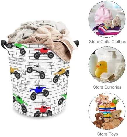 MEIKKO Multi-Color Monster Track Clothes Hamper