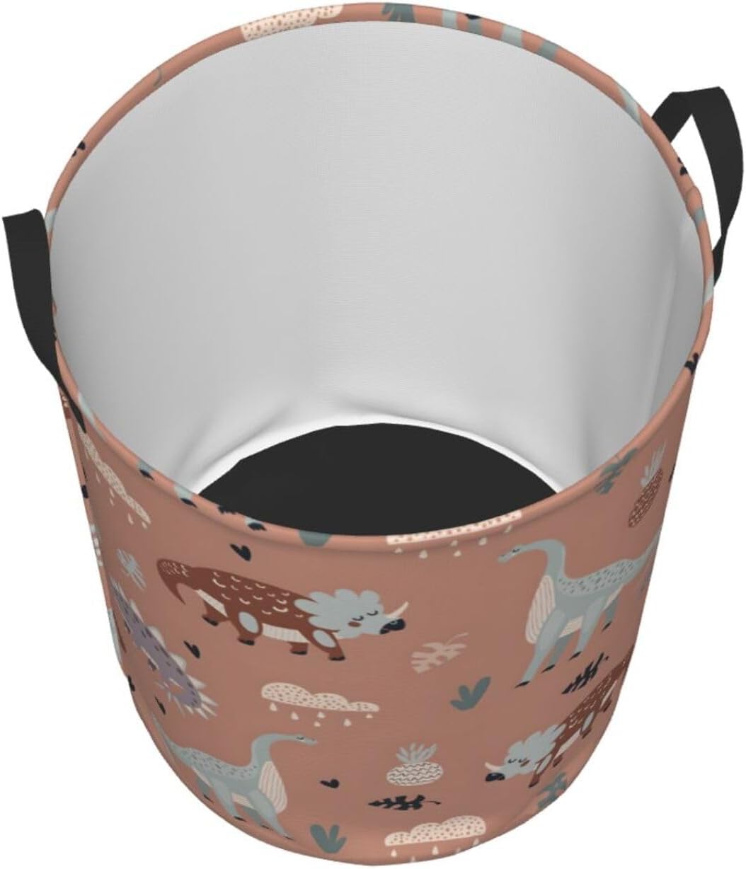 Cute Collapsible Dinosaur Laundry Hamper M