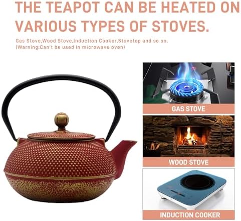 Cast Iron Tea Kettle