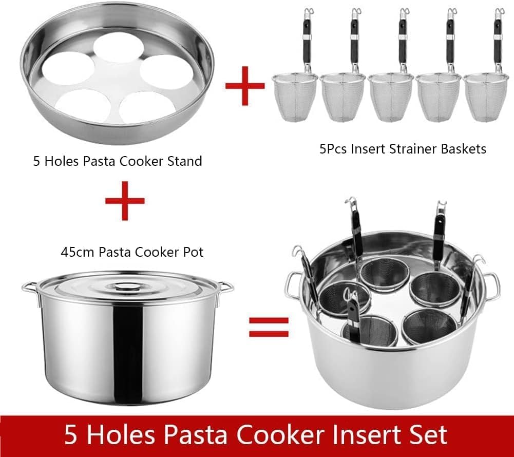 Warm and Practical Pasta Cooker Set